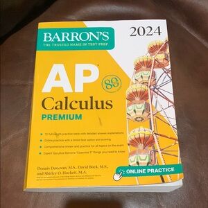 Barron’s Comprehensive 2024 AP Calculus guide.